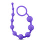 Luxe Silicone Anal 10 Beads Purple