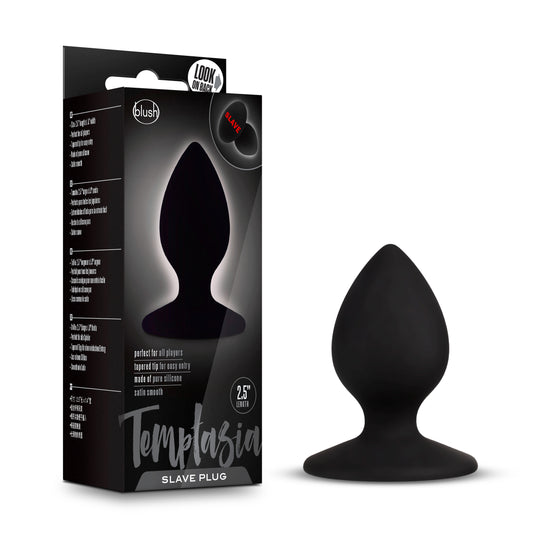 Blush Novelties | Temptasia Slave Plug Black