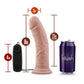 Dr Skin | Dr Joe 8" inches Vibrating Cock with Suction Cup Vanilla