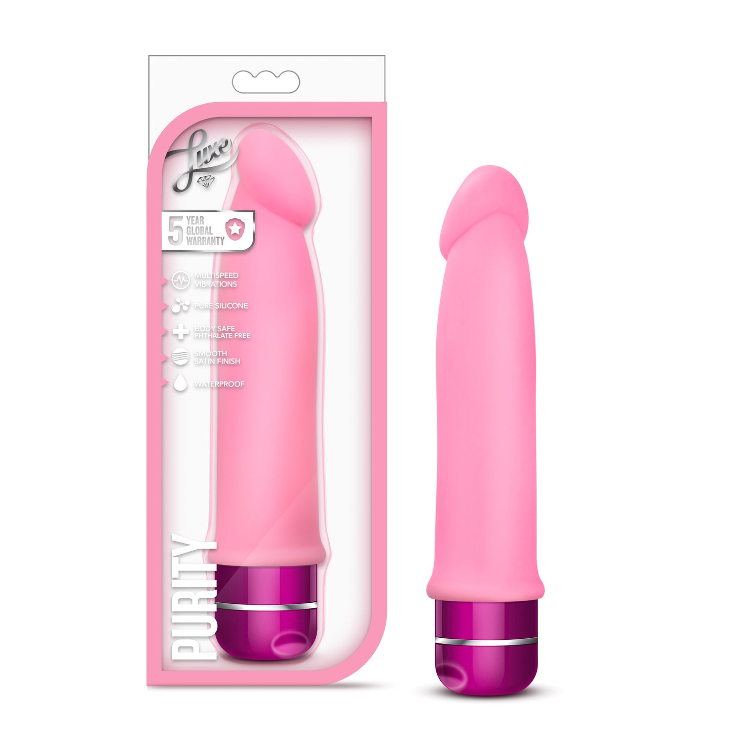 Luxe Purity Pink Vibrator