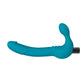 Blush Novelties | Temptasia Luna Strapless Silicone Vibrating Dildo Teal