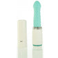 Pillow Talk Feisty Thrusting Vibrator w Swarovski Crystal Teal