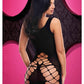 Lapdance Lingerie Criss Cross Mini Dress Black Size OS One Size