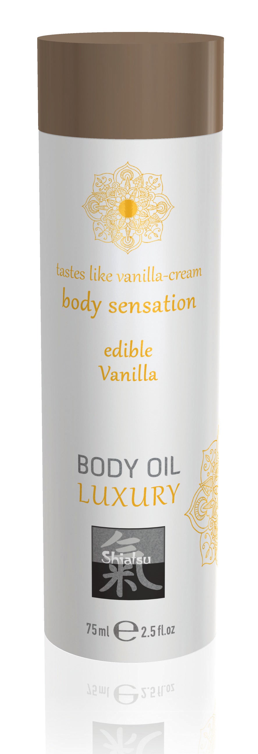 Shiatsu Luxury Edible Body Massage Oil 75ml - VARIOUS SCENTS