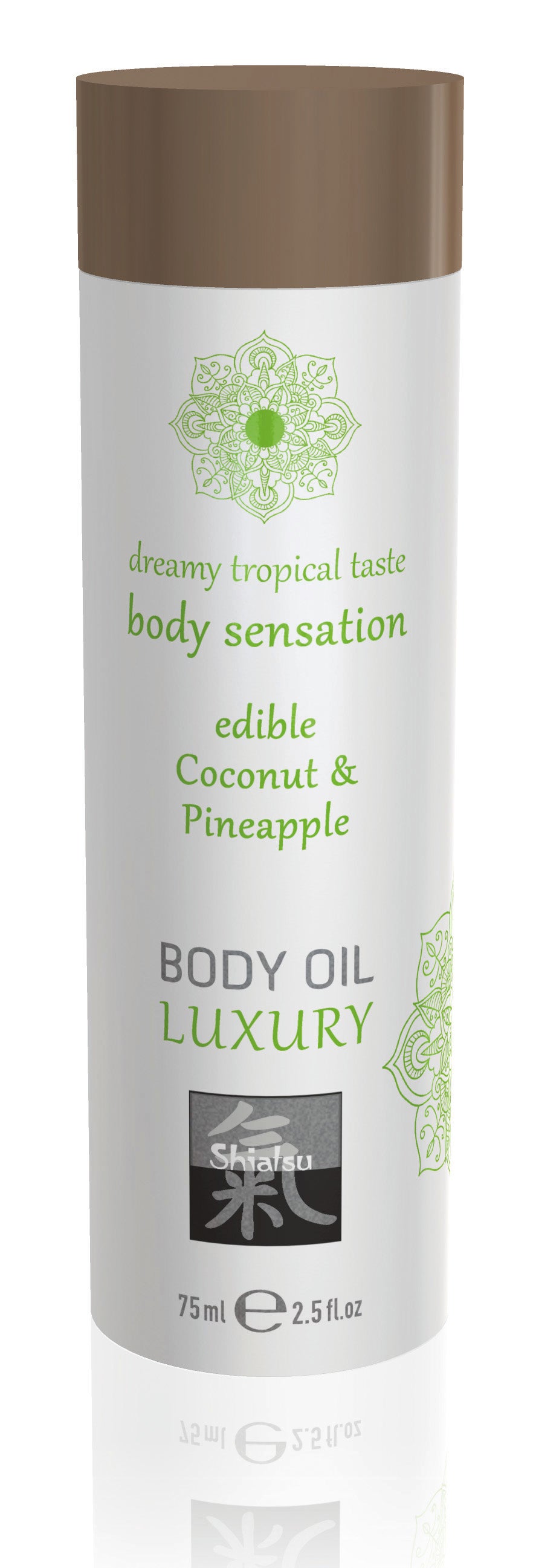 Shiatsu Luxury Edible Body Massage Oil 75ml - VARIOUS SCENTS