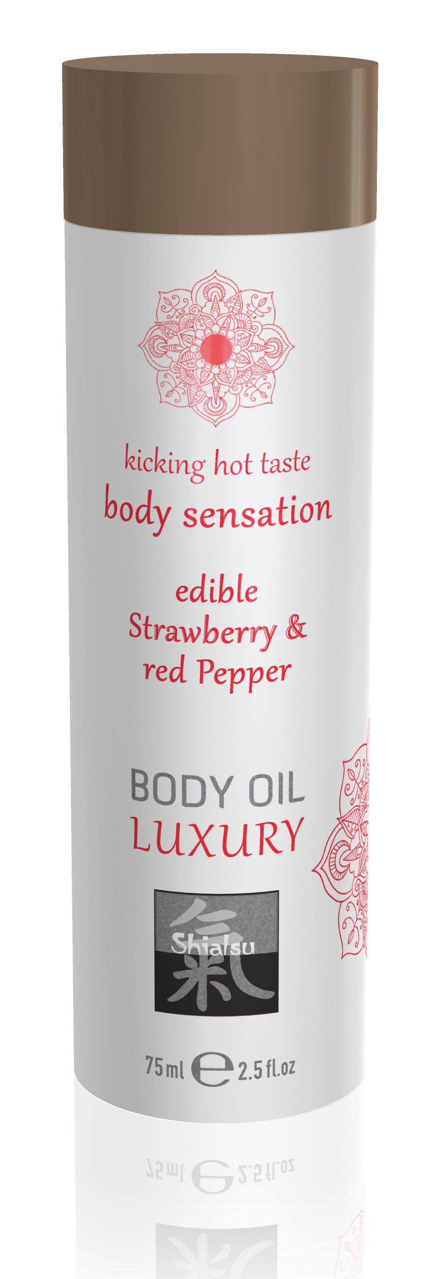 Shiatsu Luxury Edible Body Massage Oil 75ml - VARIOUS SCENTS