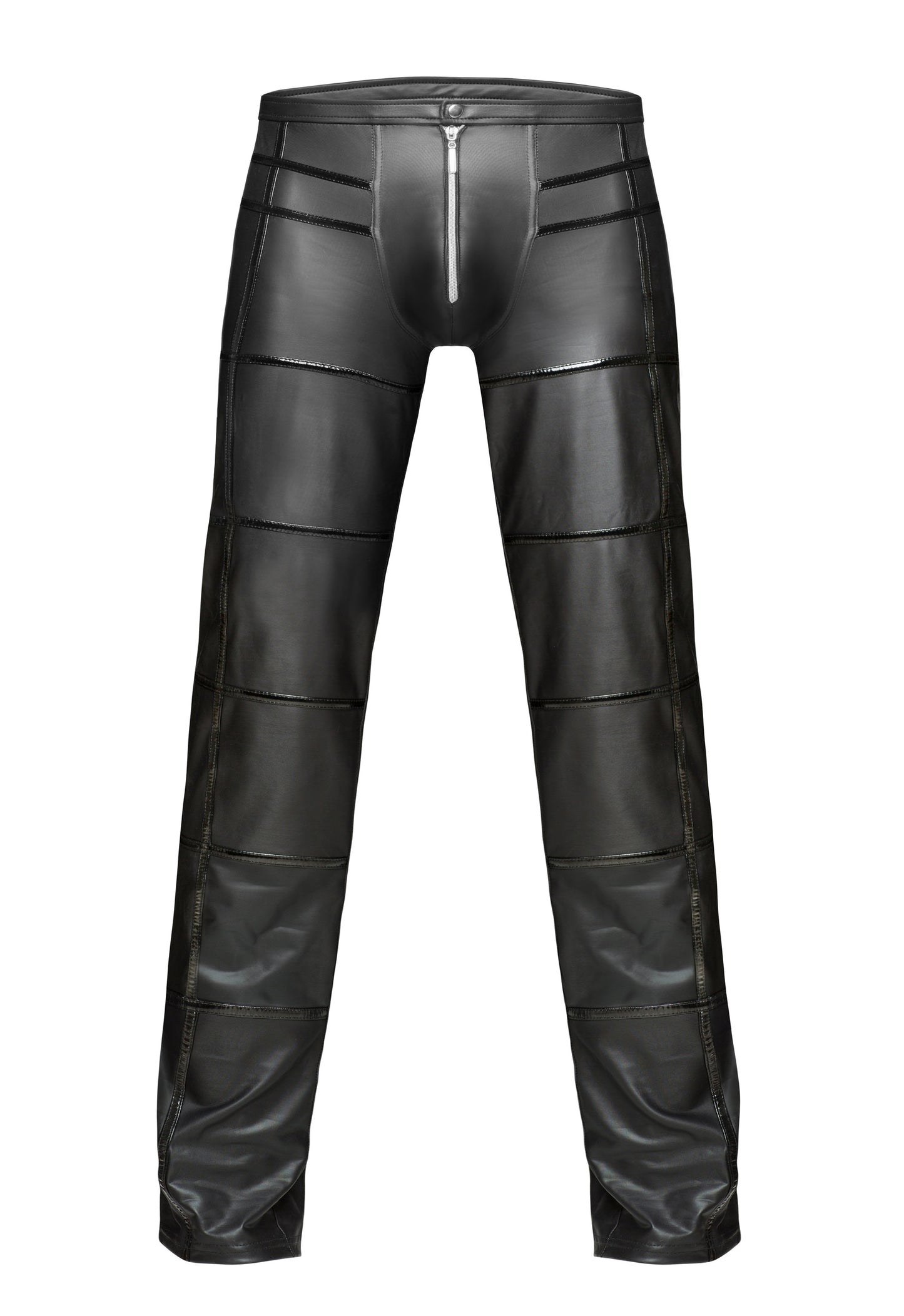 Noir Wetlook Extremely Hot Mens Long Pants Size S, M, L or XL