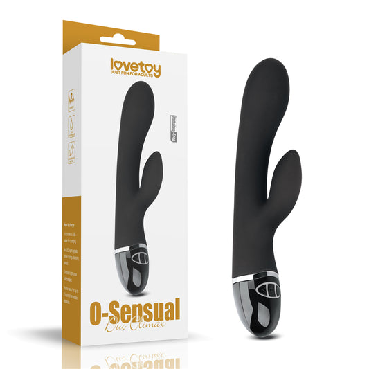 Lovetoy O Sensual Clit Duo Climax Rechargeable Rabbit Vibrator