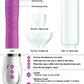 Shots Toys | Pumped Twister 4 in 1 Rechargeable Couples Pump Kit Purple