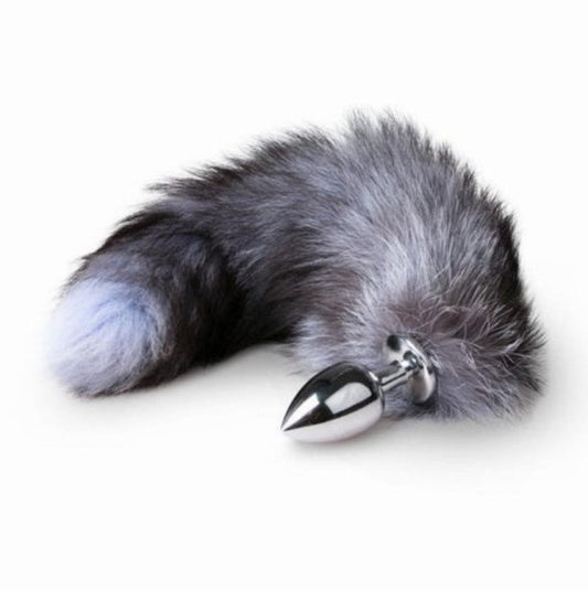 Fetish Collection Fox Tail No. 4 - Silver Plug