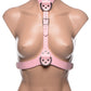 Frisky Glow Miss Behaved Pink Chest Harness