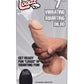 Loadz | 8.5" Dual Density Squirting Dildo Light Skin Tone w Remote