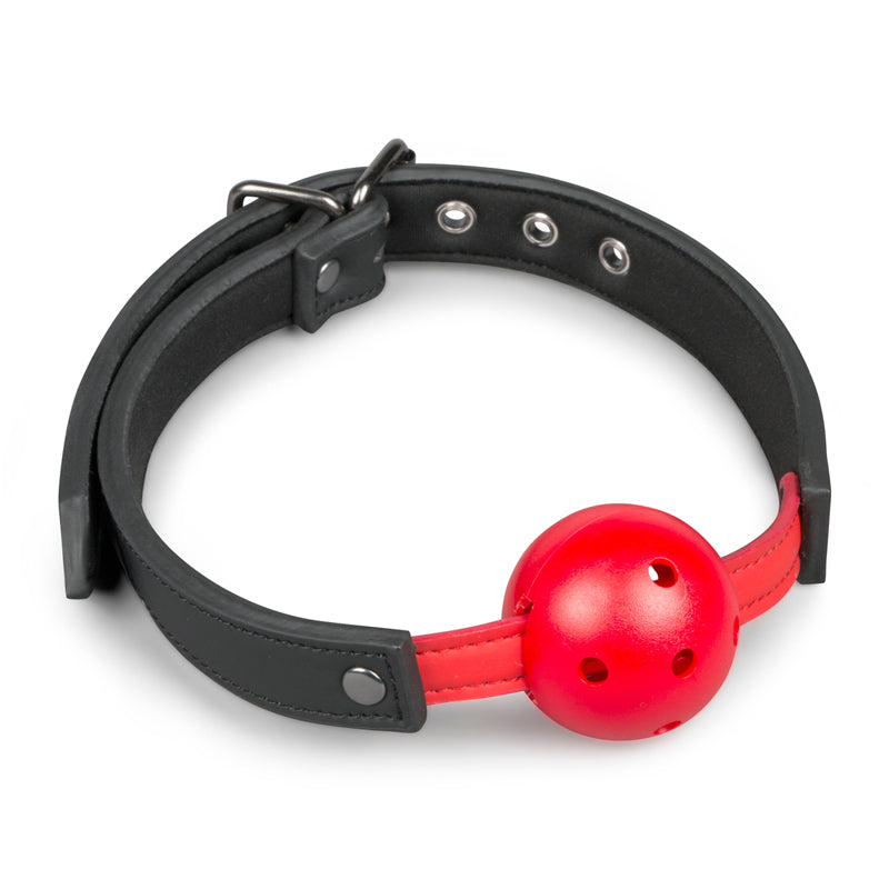 Fetish Collection Ball Gag With PVC Ball Red