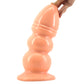 FAAK Huge Anal Plug Flesh 33cm x 12.7cm / 3.3kg