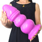 FAAK Huge Anal Plug Purple  33cm x 12.7cm / 3.3kg