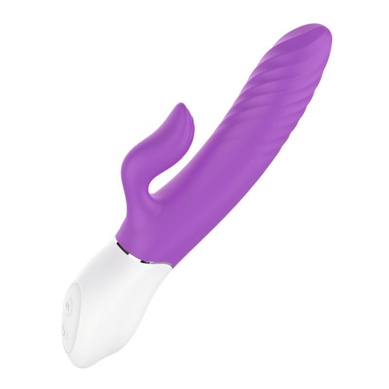 S-Hande Lighter Thrusting Rabbit Vibrator Purple