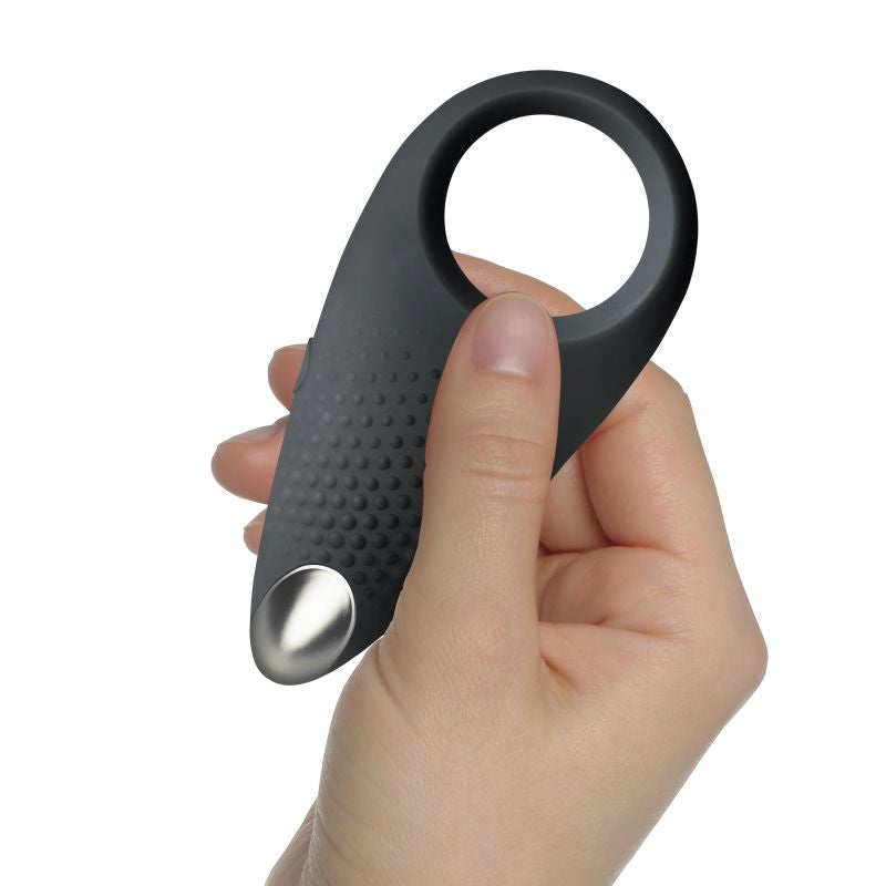 Rocks Off Empower Vibrating Cock Ring Black