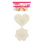 Lovetoy Lace Heart and Flower Nipple Pasties Twin Pack