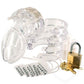 Daytona Male Chastity Kit Clear