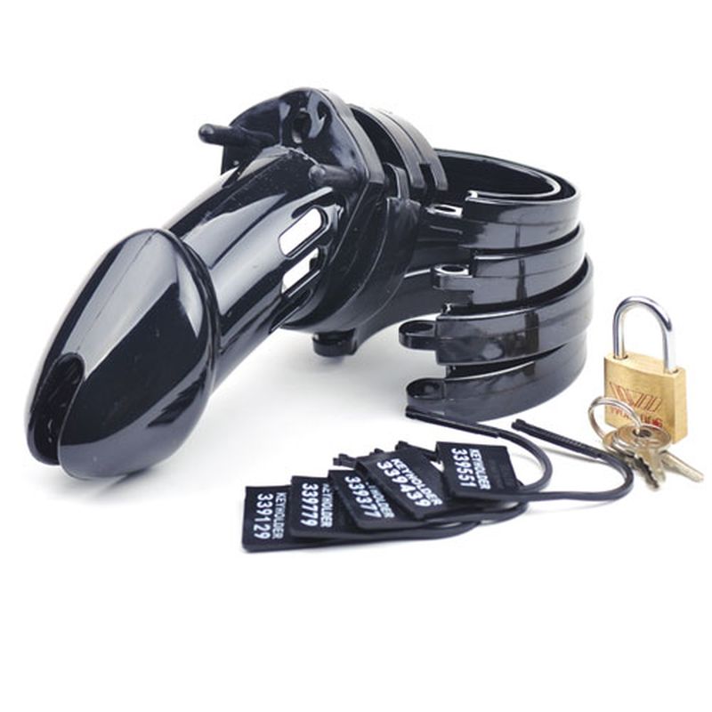 Daytona Male Chastity Kit Black