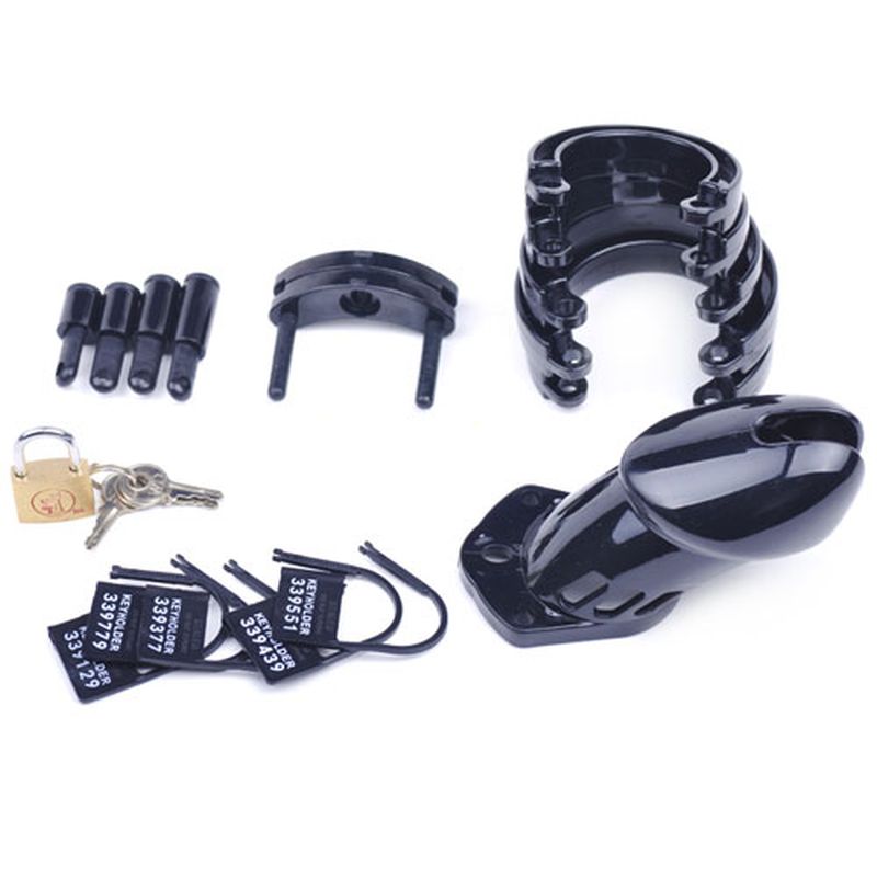 Daytona Male Chastity Kit Black