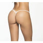 Mapale Lingerie Y Back Thong White Size S/M or M/L