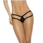 Mapale Lingerie Cage Pantie Black  S/M or M/L