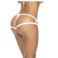 Mapale Lingerie Cage Pantie White S/M or M/L