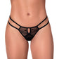 Mapale Lingerie Strappy Pantie Black Size S/M or M/L