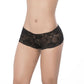 Mapale Lingerie Lace Boyshort Black Size S/M/L/XL