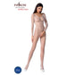 Passion Lingerie Bodystocking BS068 White Size OS