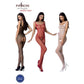 Passion Lingerie Bodystocking BS071 Red Size OS