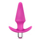 Luxe Discover Pink - Anal Plug with Vibrating Bullet