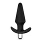 Luxe Discover Black - Anal Plug with Vibrating Bullet