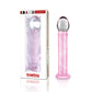 Lovetoy Glass Romance 7 Dildo Pink 7.5"