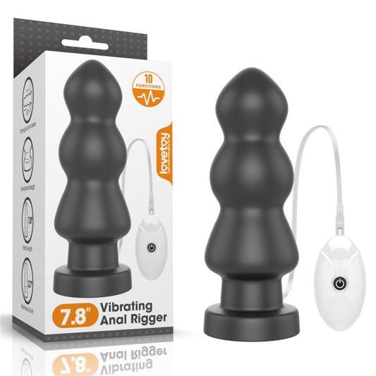 Lovetoy | King Sized Vibrating Anal Rigger 7.8"