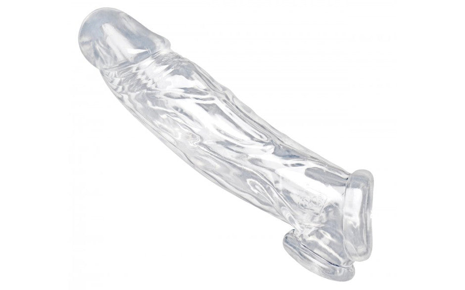 Size Matters Realistic Clear Penis Enhancer and Ball Stretcher