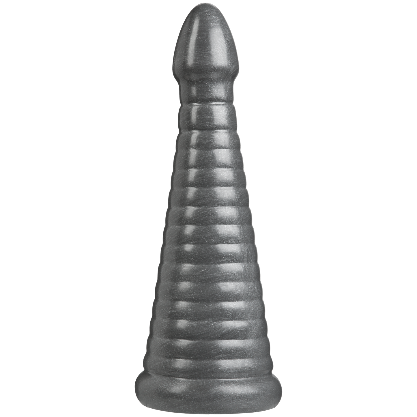 Doc Johnson American Bombshell Rockeye 11" Anal Dildo Gun Metal