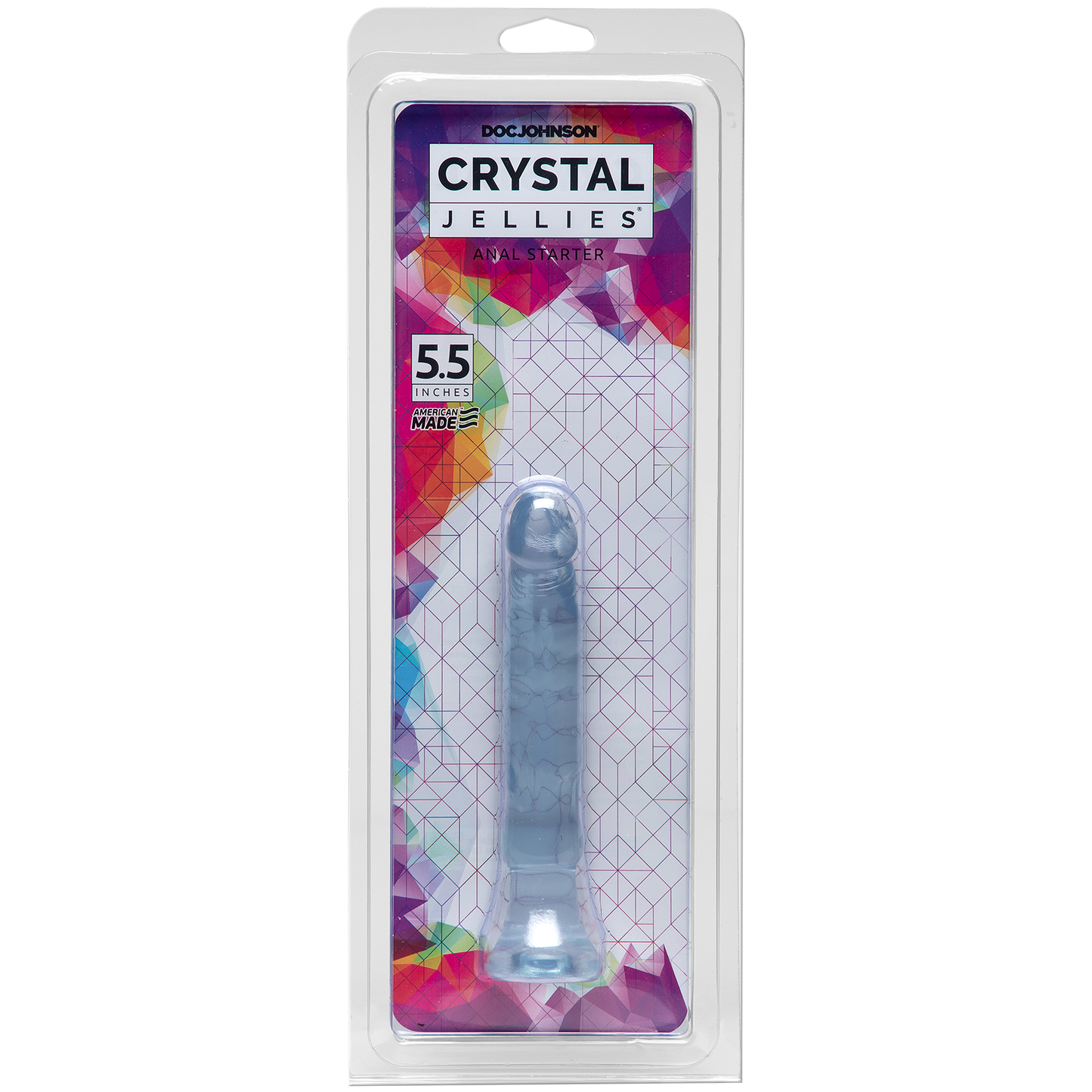 Doc Johnson 5.5" Anal Starter Dildo Clear