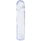 Doc Johnson Crystal Jellies 8" Classic Dong Clear