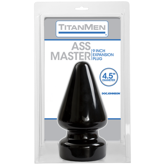 Doc Johnson TitanMen Ass Master 9" Length Black