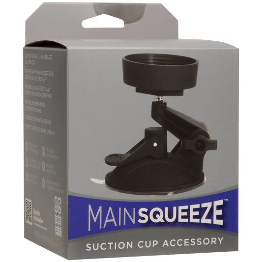 Doc Johnson | Main Squeeze | Suction Cup Accessory Black