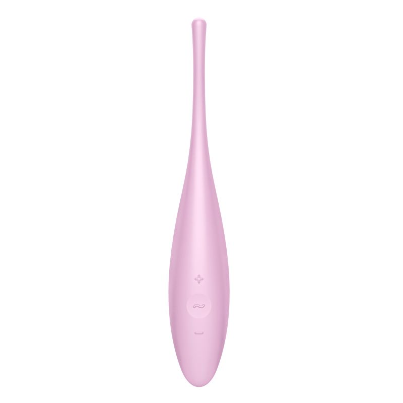 Satisfyer Twirling Joy Tip Stimulator Vibrator Pink w App Control