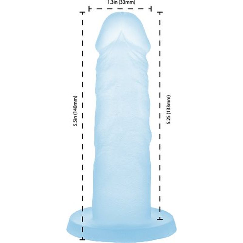 Addiction | Cocktails Dildo Blue Lagoon 5.5" with Suction Base