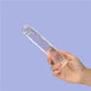 Addiction | Crystal Dildo Straight 7" Clear with bonus PowerBullet