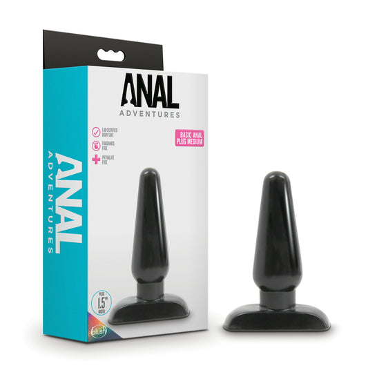 Blush Novelties | Anal Adventures Basic Anal Plug Medium