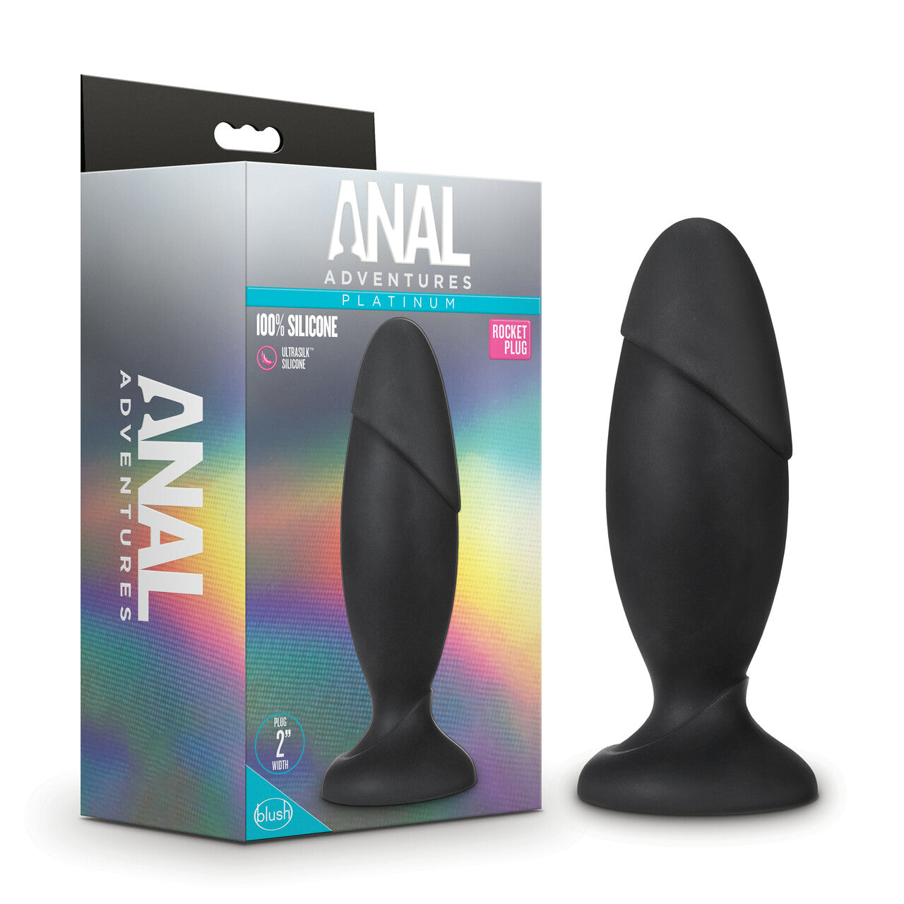 Blush Novelties | Anal Adventures Platinum Silicone Rocket Plug