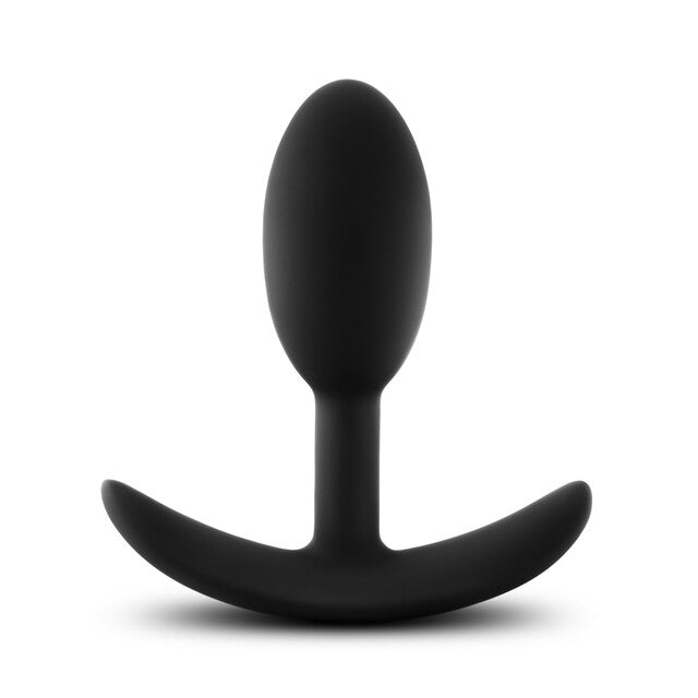 Blush Novelties | Anal Adventures Platinum Silicone Vibra Slim Plug Small