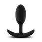 Blush Novelties | Anal Adventures Platinum Silicone Vibra Slim Plug Medium