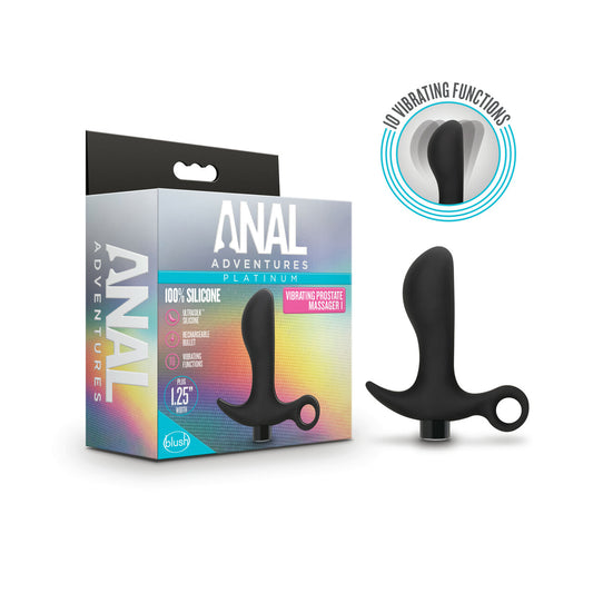 Blush Novelties | Anal Adventures Platinum Silicone Prostate Massager 01